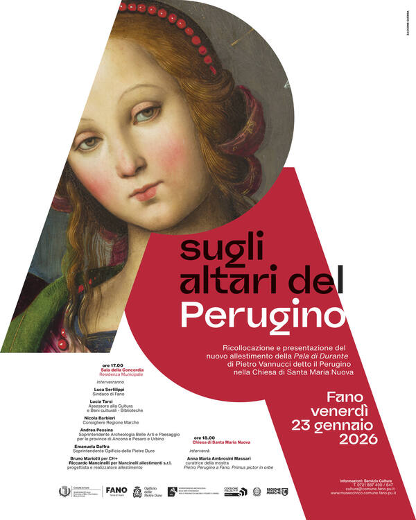 Sugli altari del perugino: Ricollocazione e presentazione del nuovo allestimento Fano, venerdì 23 gennaio 2026, Santa Maria Nuova