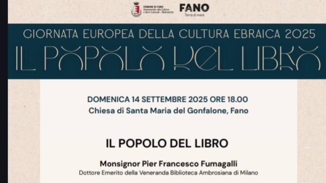 Giornata europea della cultura ebraica 2025