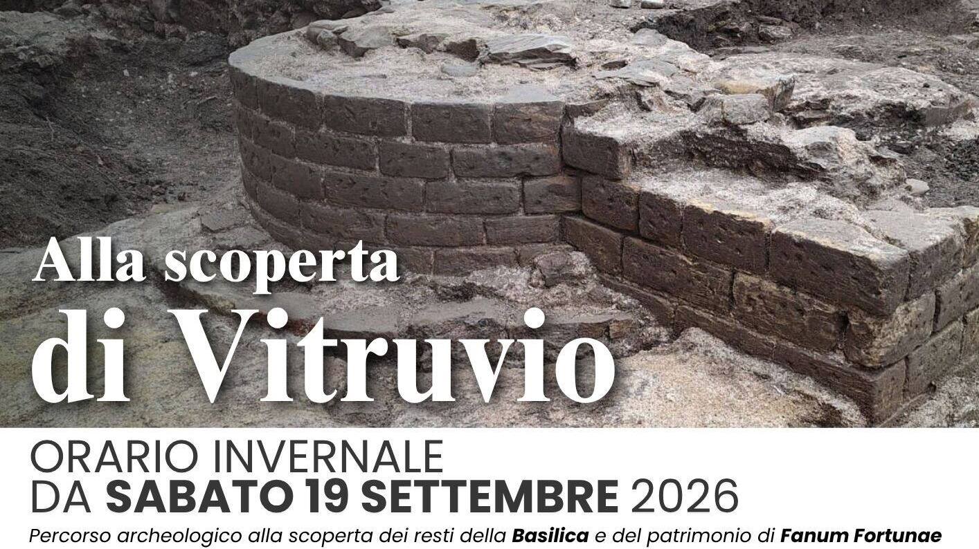 Alla scoperta di Vitruvio - Orari Invernali Alla scoperta di Vitruvio - Orari Invernali