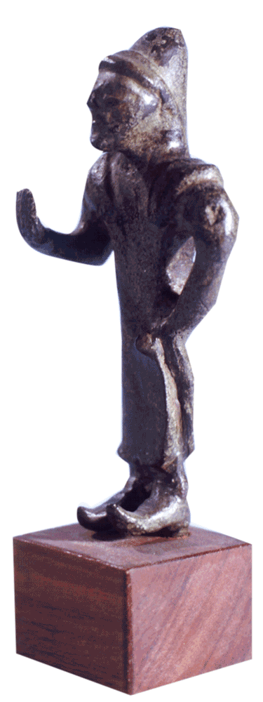 Bronzetto votivo etrusco-italico da un ignoto luogo di culto Fine VI secolo a.C.