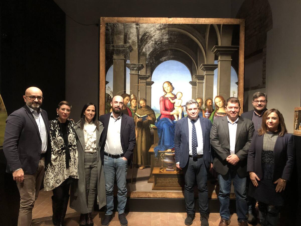 Inaugurazione mostra Perugino