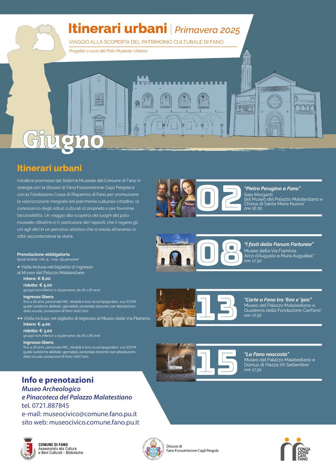 Itinerari urbani giugno