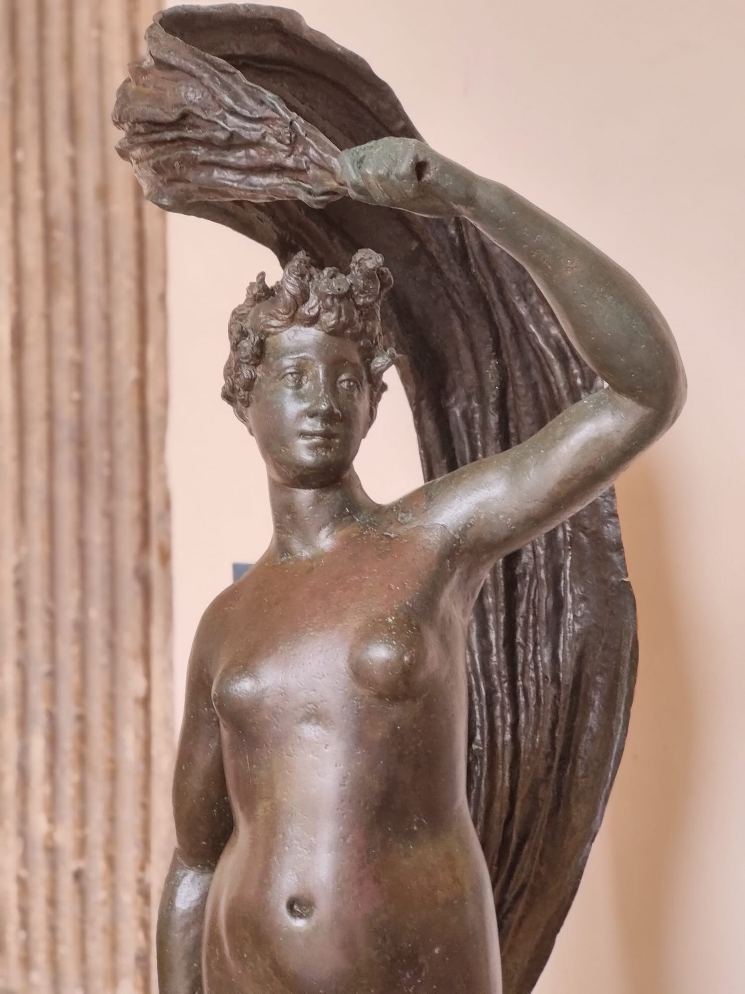 Statua della Fortuna restauro 2025