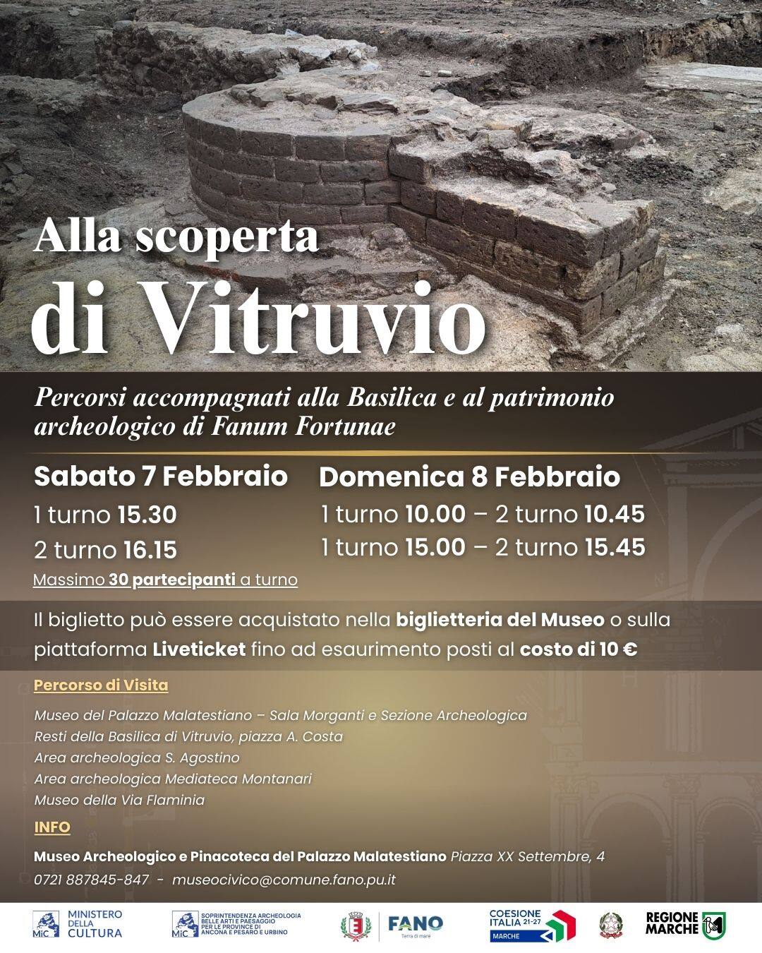 Alla scoperta di Vitruvio! Ecco i prossimi appuntamenti